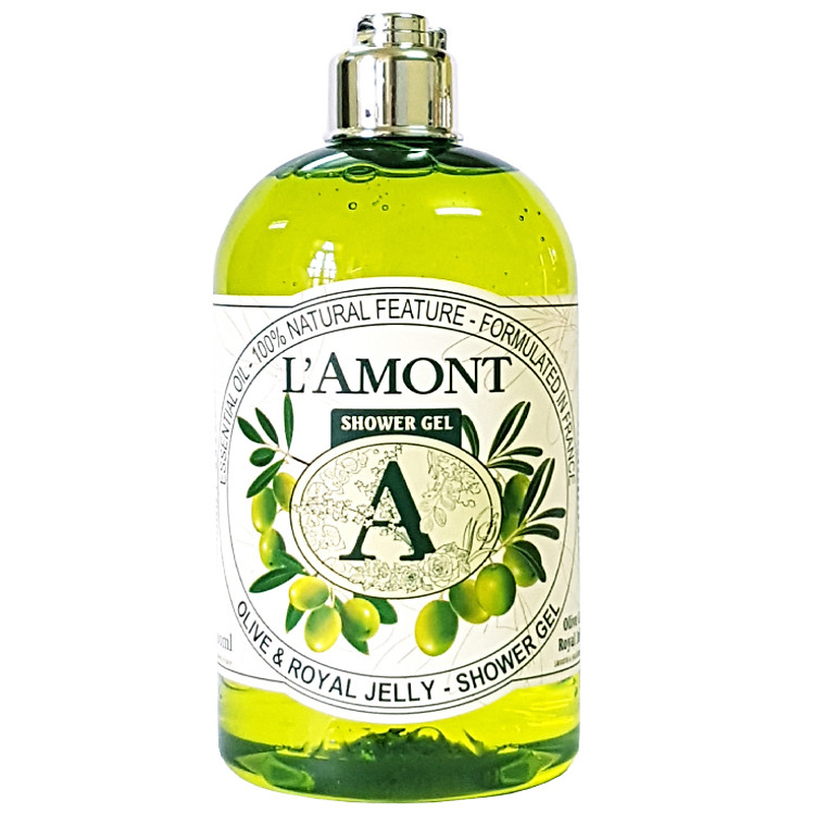 Sữa Tắm L'amont En Provence Olive & Honey Shower Gel Chai 500ml