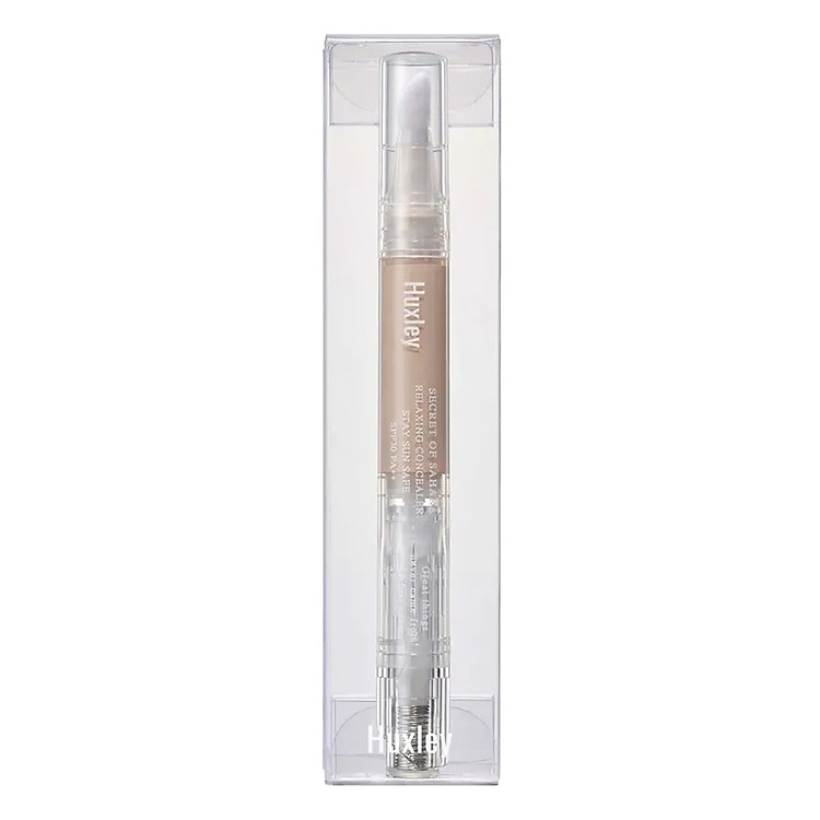Bút Che Khuyết Điểm Huxley Relaxing Concealer Stay Sun Safe SPF30 Pa++ 1 Burning Sand (2.5ml)