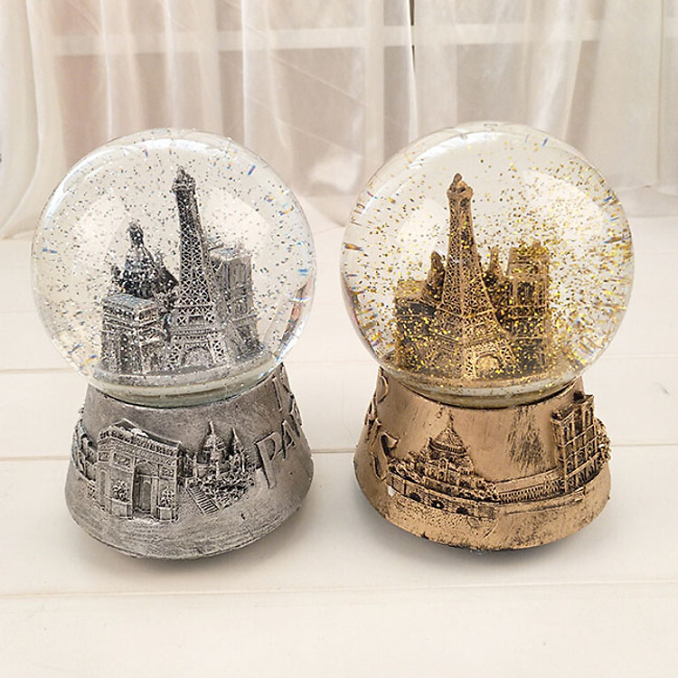 Quả cầu tuyết phát nhạc Paris
