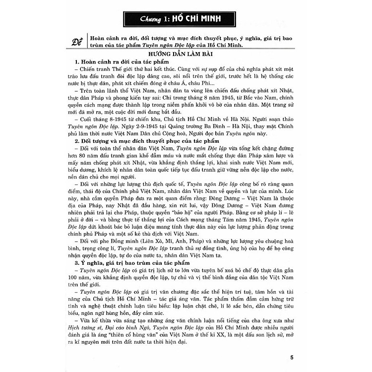 Những Đề Và Bài Văn Nghị Luận Văn Học Theo Hướng Mở (Dùng Chung Cho Các Bộ SGK Hiện Hành) - Ảnh 7