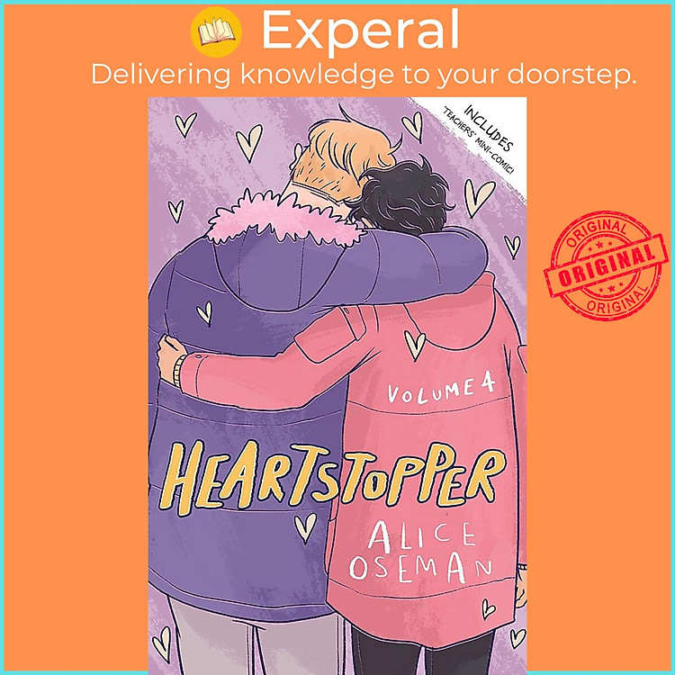 Sách - Heartstopper Volume Four by ALICE OSEMAN (UK edition, paperback)