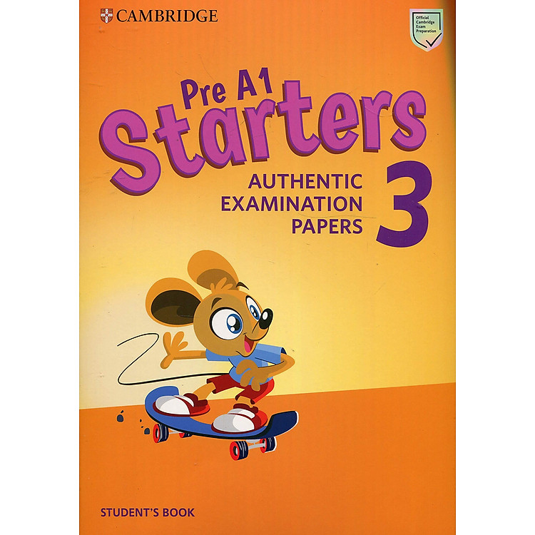 Pre A1 Starters 3 Student's Book: Authentic Examination Papers - Ảnh 3