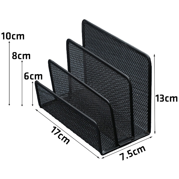 Khay Kệ Đựng Tài Liệu Để Bàn 3 Ngăn Legaxi - Ảnh 3