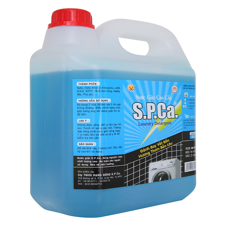 Nước Giặt S.P.CA Hoa Cỏ (4.5L)