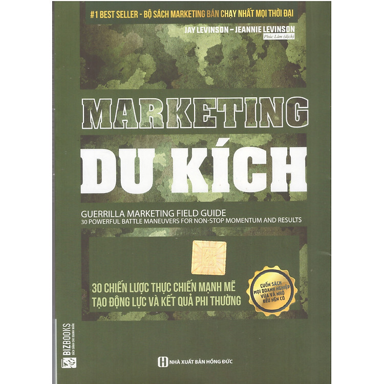 Marketing du kích - 30 chiến lược thực chiến mạnh mẽ tạo động lực và kết quả phi thường
