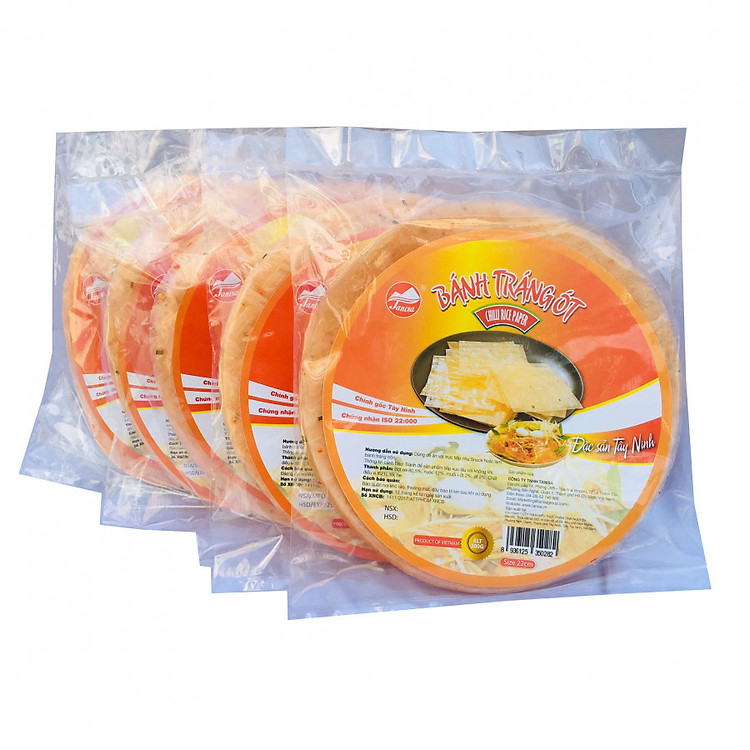 Combo 5 Bánh Tráng Ớt Tanisa