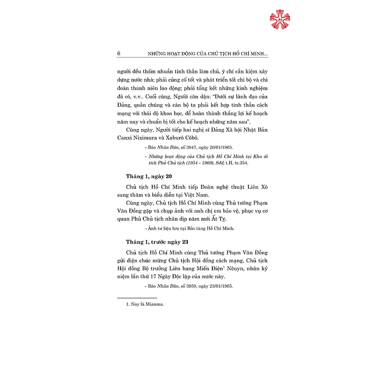 Những hoạt động của Chủ tịch Hồ Chí Minh giai đoạn 1954 - 1969, tập 3 (1965 - 1969) - Ảnh 7