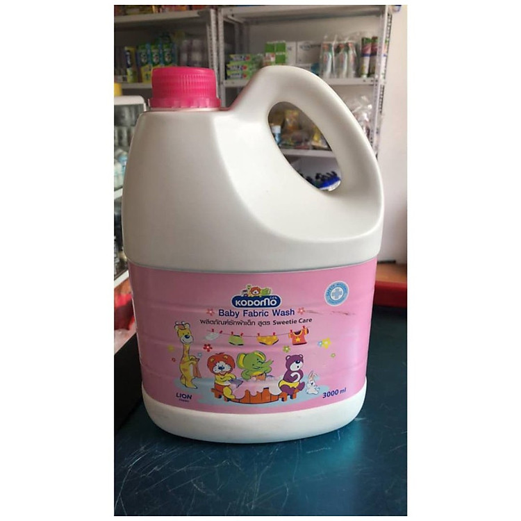 Dung dịch giặt xả KoDoMo 3000ml cho bé Chính hãng Tiết kiệm - Hình ảnh 3