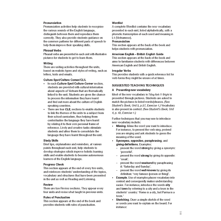 Tiếng Anh 11 Bright - Teacher's Book - Ảnh 5