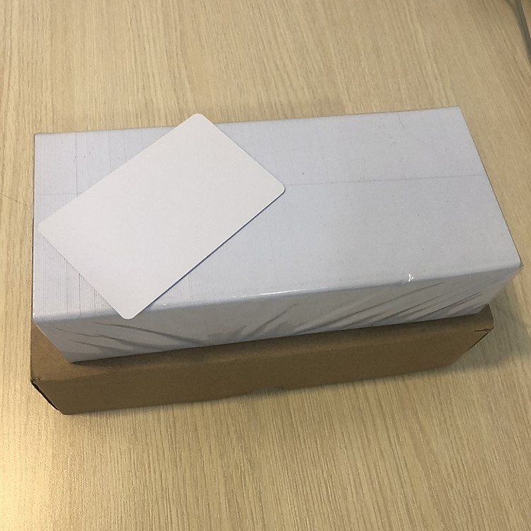 Phôi thẻ nhựa trắng (Hộp 100 thẻ) - Ảnh 2