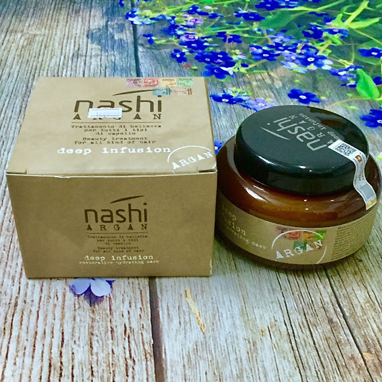 Dầu ủ tóc Nashi Argan Deep Infusion – Restorative Hydrating mask 500ml