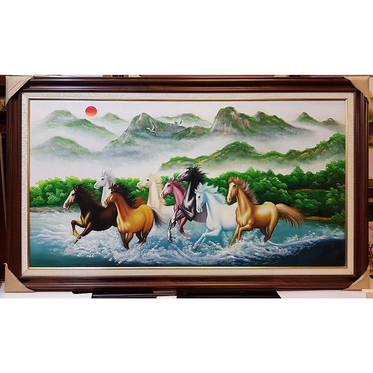 TRANH VẼ SƠN DẦU MÃ ĐÁO THÀNH CÔNG