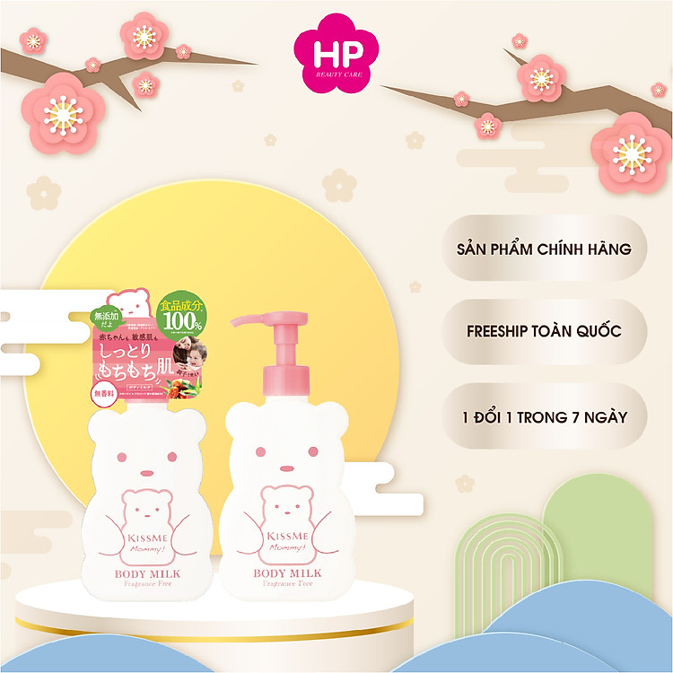 Tham Khảo tại ConCung: Sữa Dưỡng Thể Kissme Mommy 200G , nhận ngay nhiều Ưu đãi