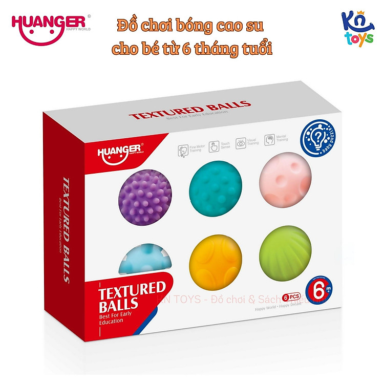 Đồ Chơi Giáo Dục HUANGER HE0207 - 6 Bóng Chính hãng Tiết kiệm - Hình ảnh 2