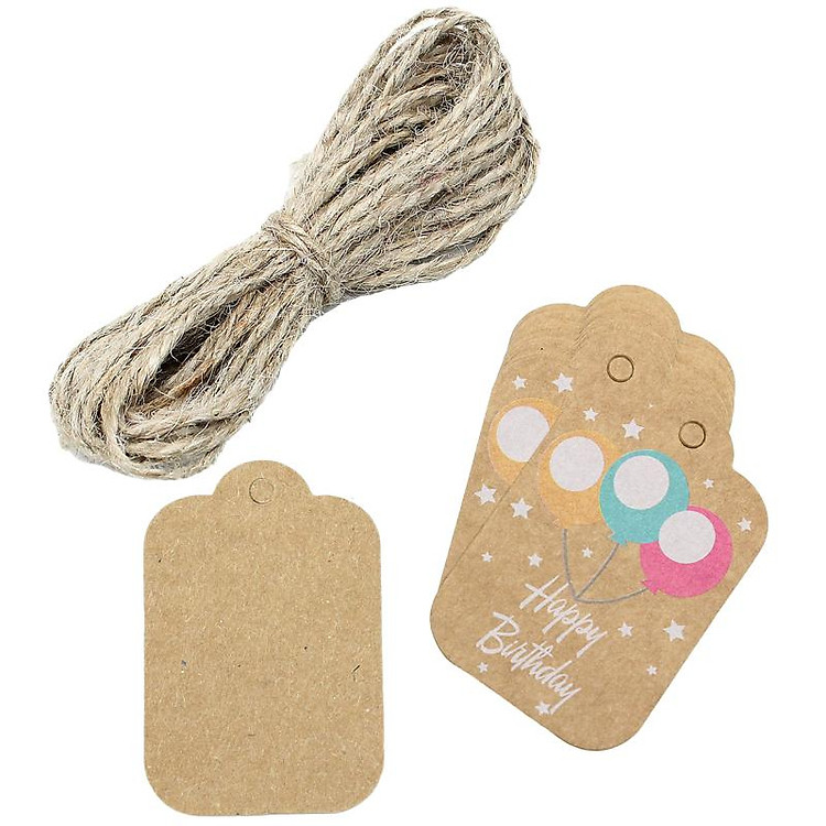 Dây Treo Trang Trí Kraft - Happy Birthday - Ảnh 2