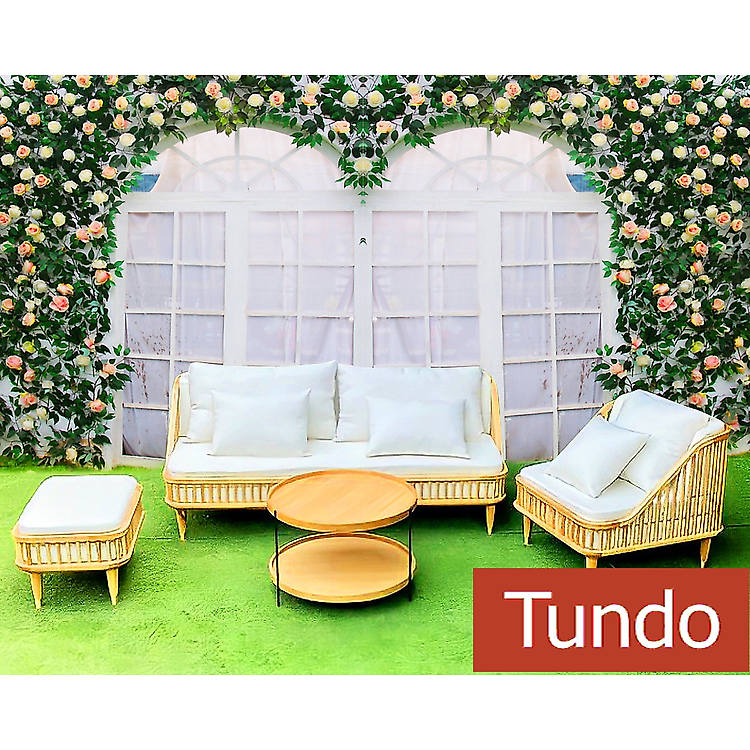 Bộ sofa phong cách Scandinavia Tundo băng và ghế đơn