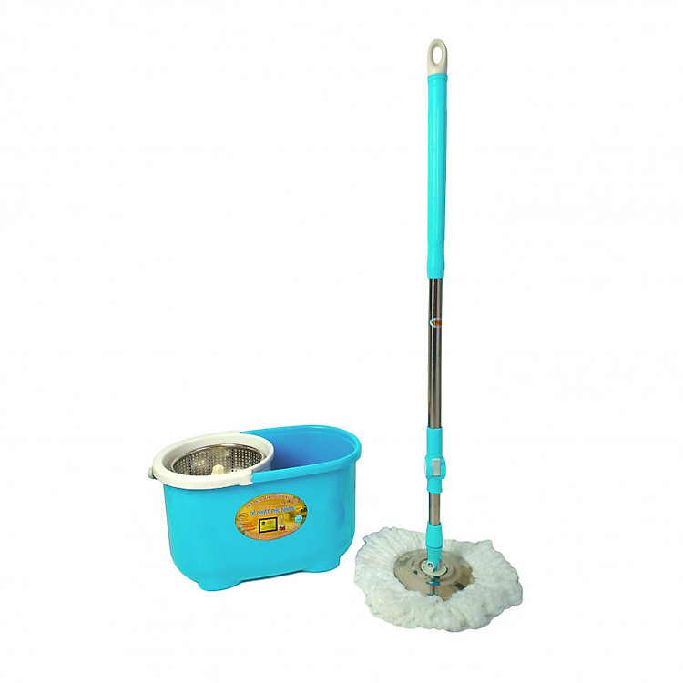Bộ Lau Nhà Đệ Nhất Phu Nhân Lồng vắt INOX , Cây lau ROBOT Mâm INOX -TVL- B158