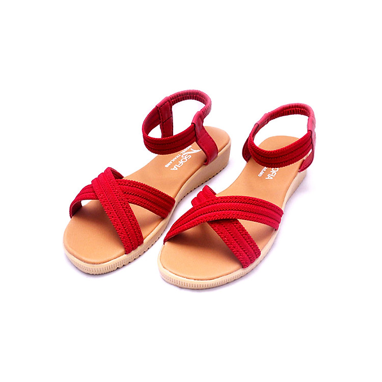 Giày sandal nữ quai chéo thời trang T020K35