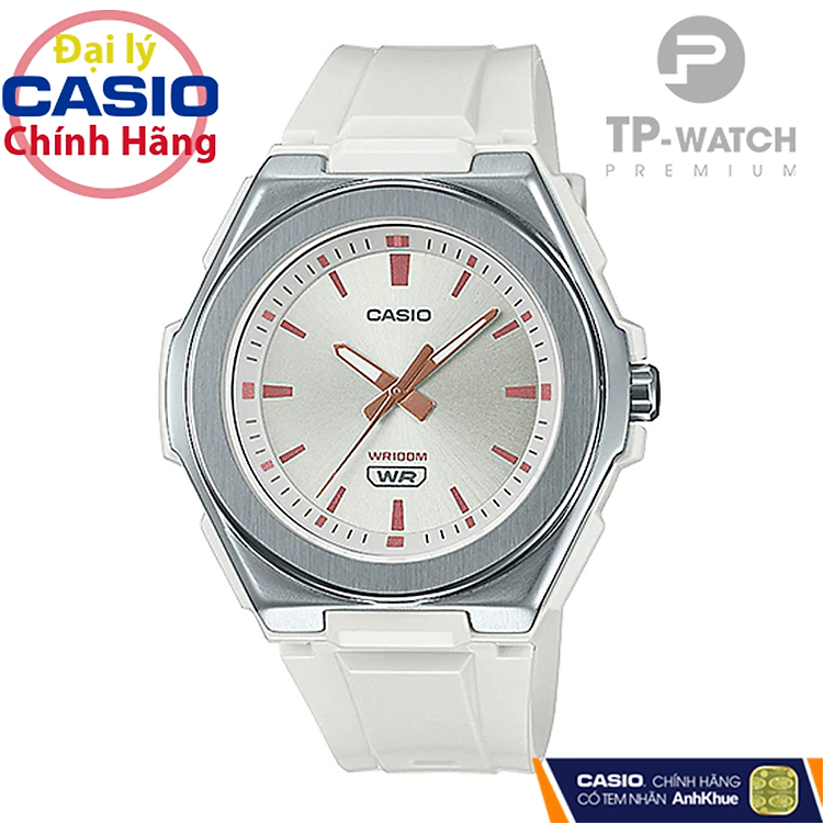Đồng Hồ Nữ Dây Nhựa Casio Standard LWA-300H-7EVDF Chính Hãng - LWA-300H-7E Gờ Kim Loại