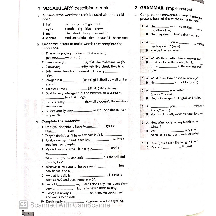 American English File: Level 2: Workbook - Ảnh 2