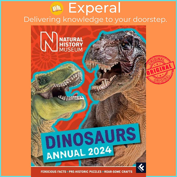 Sách - Natural History Museum Dinosaurs Annual 2024 by Natural History Museum (UK edition, hardcover)