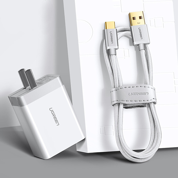 Bộ Sạc Nhanh Cho Android Ugreen - Trắng