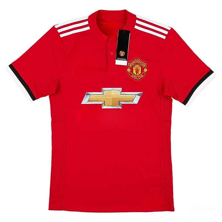 Áo Bóng Đá Retro Manchester United 2017 - Sân Nhà bản cao cấp vải Cotton Polyester