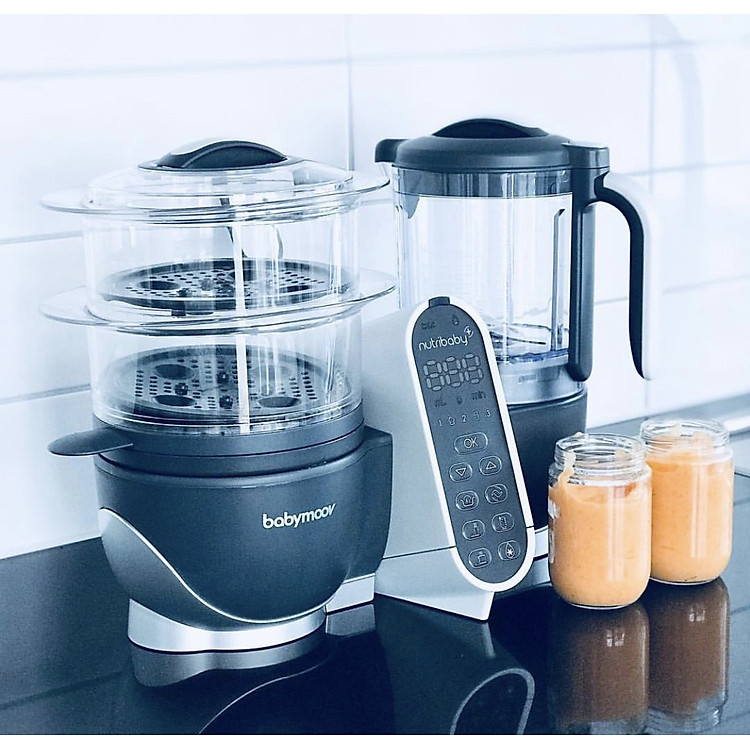 Máy xay hấp Nutri Baby Plus 5 in 1 Chính hãng Tiết kiệm - Hình ảnh 4