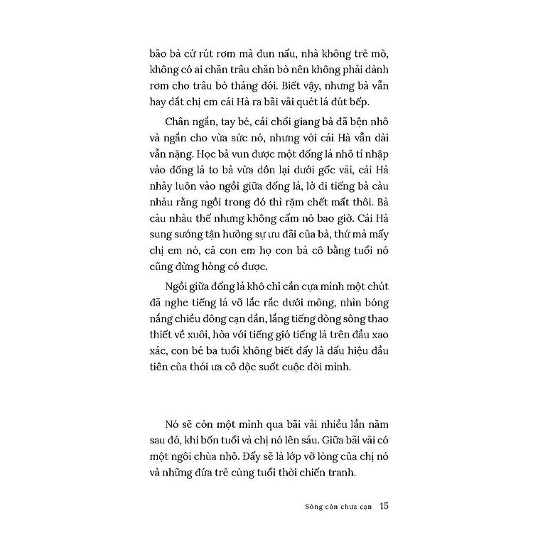 Sông còn chưa cạn (Dành cho lứa tuổi 13+) - Ảnh 6