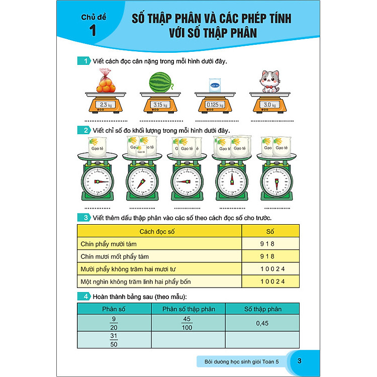 Bồi Dưỡng Học Sinh Giỏi Toán Lớp 5 - Ảnh 5