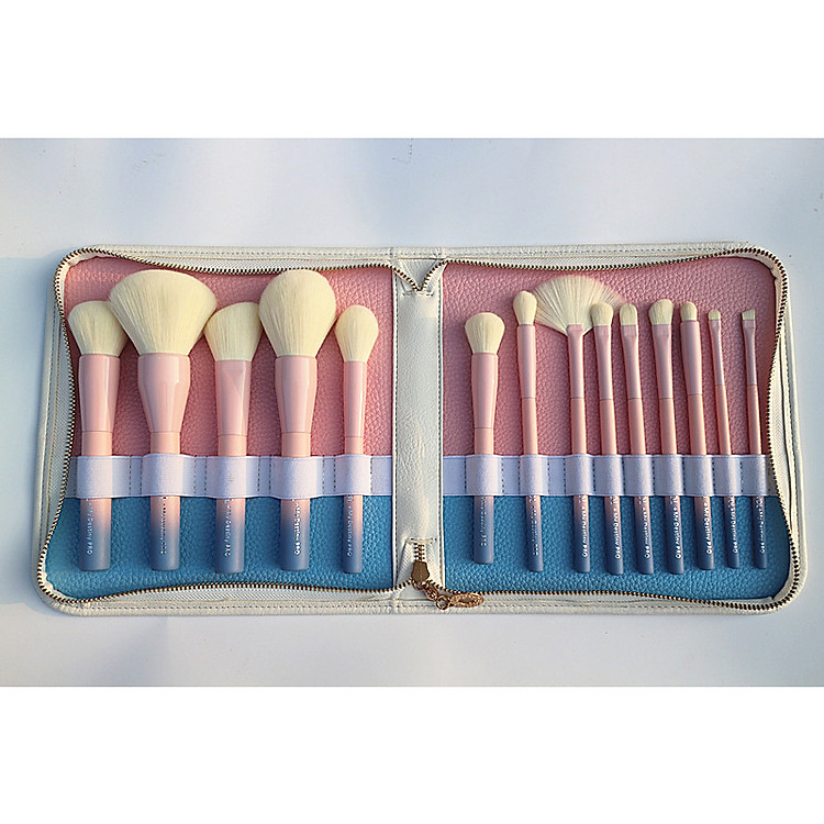 Bộ cọ trang điểm cao cấp 14 cây mydestiny màu hồng