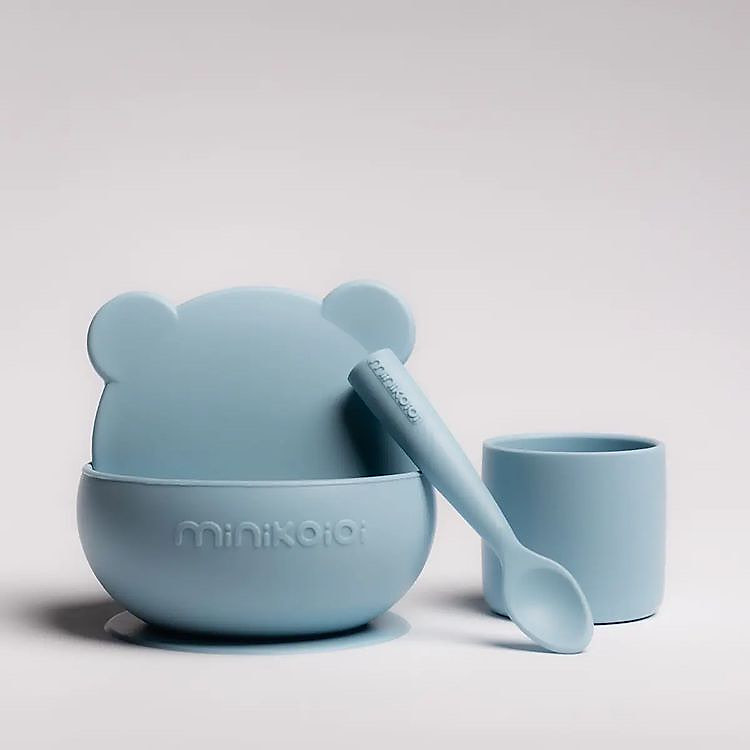 Mua Bộ ăn dặm MinikOiOi silicone cao cấp Chính hãng Ưu đãi - Hình ảnh 4