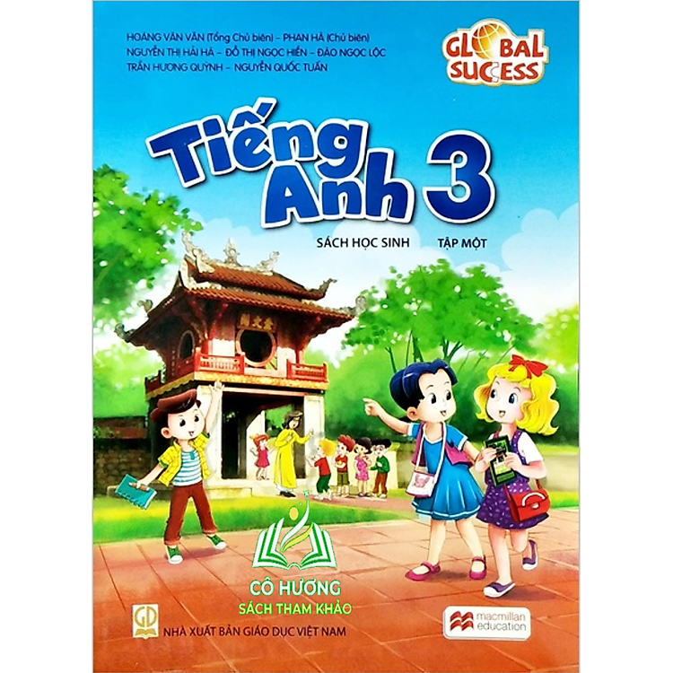 Sách Tiếng Anh 3 - Global Success - Tập 1+2- Sách Bài Học