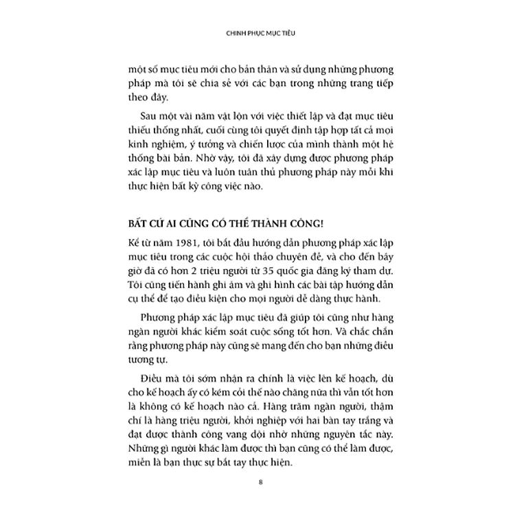 Chinh Phục Mục Tiêu - Brian Tracy - Ảnh 6