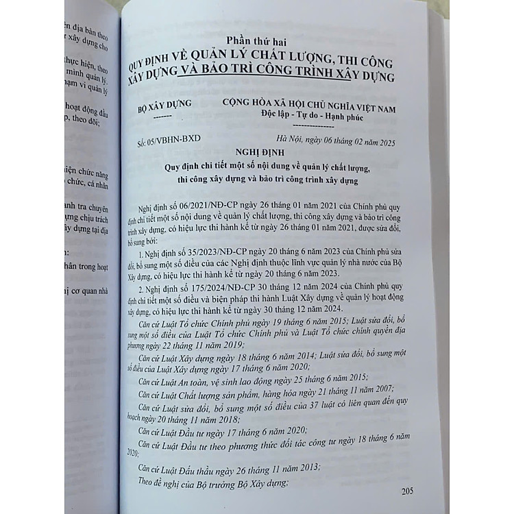 Quy định chi tiết thi hành Luật Xây Dựng về quản lý chất lượng, thi công xây dựng và bảo trì công trình xây dựng - Ảnh 3