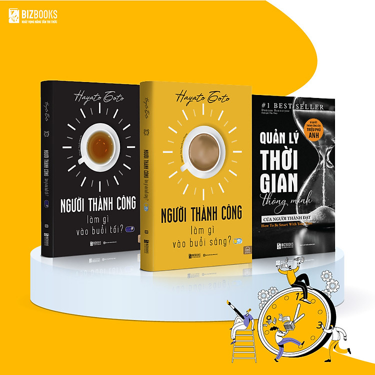 Bộ 3 Cuốn Sách Quản Lý Thời Gian, Nuôi Dưỡng Thói Quen Thành Công
