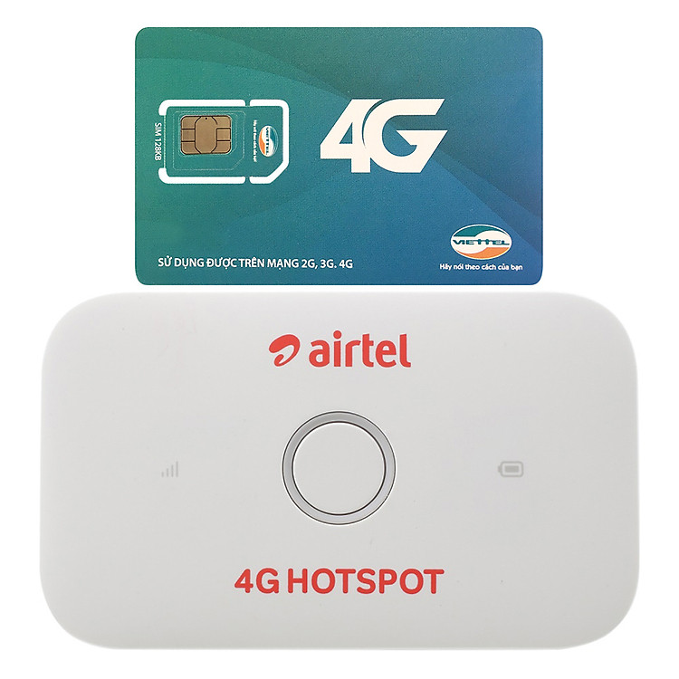 Bộ Phát Wifi Di Động Huawei E5573Cs-609 4G 150Mbps - Hàng Nhập Khẩu + Sim 3G/4G Viettel 7GB/Tháng