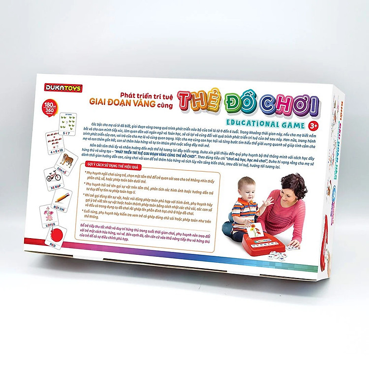 Mua Thẻ Đồ Chơi DK81090 Phát Triển Trí Tuệ Chính hãng Tiết kiệm - Hình ảnh 4