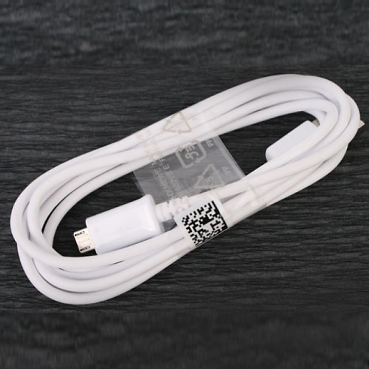 Cáp Sạc Nhanh Dành Cho Điện Thoại Samsung, Oppo, Asus, Nokia màu trắng Dài 1.5m