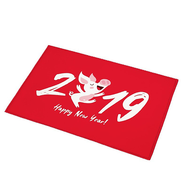 Thảm lau chân 3D heo dễ thương