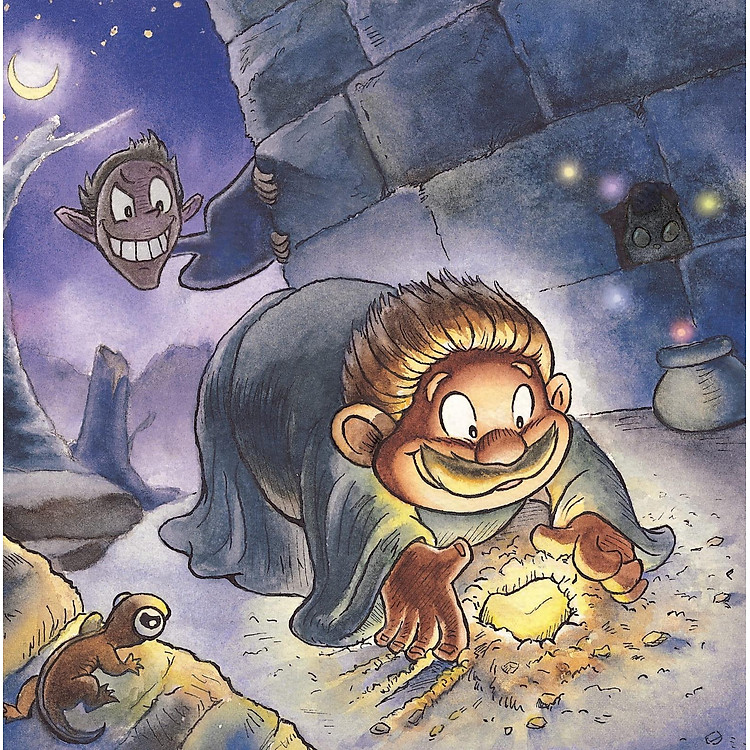 Learn English With Fables 5 - Học Tiếng Anh Qua Truyện Ngụ Ngôn - Tập 5: The Miser And His Gold - Gã Hà Tiện Và Thỏi Vàng - Ảnh 4