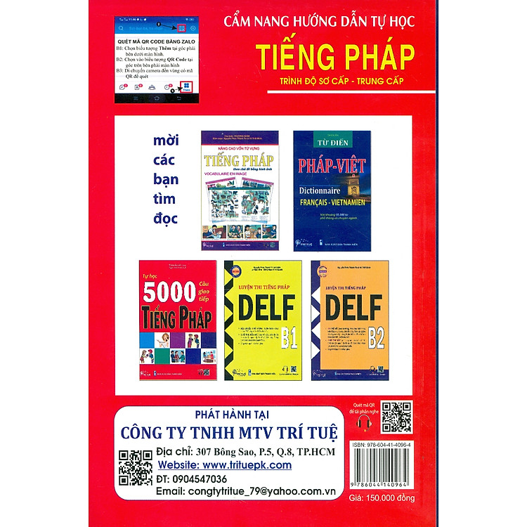 Cẩm Nang Hướng Dẫn Tự Học Tiếng Pháp Trình Độ Sơ Cấp, Trung Cấp - Ảnh 3