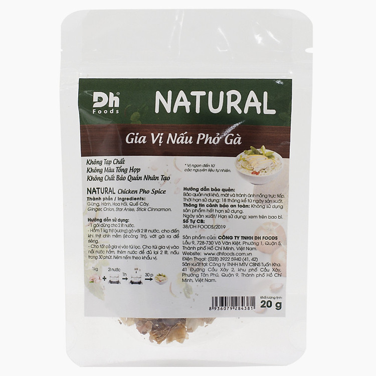 Natural Gia Vị Nấu Phở Gà Dh Foods