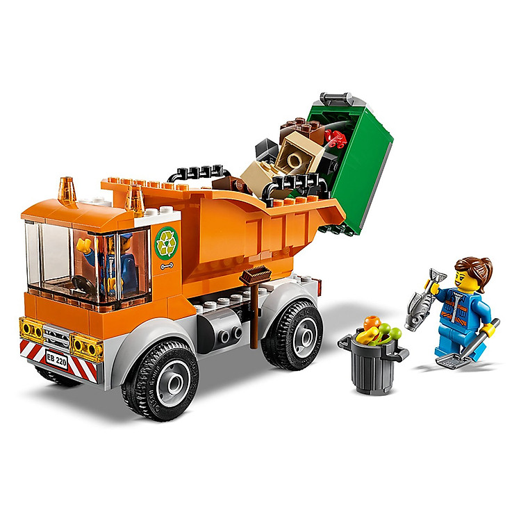 Mua Mô hình Lego City - Xe Tải Chở Rác Chính hãng Tiết kiệm - Hình ảnh 4