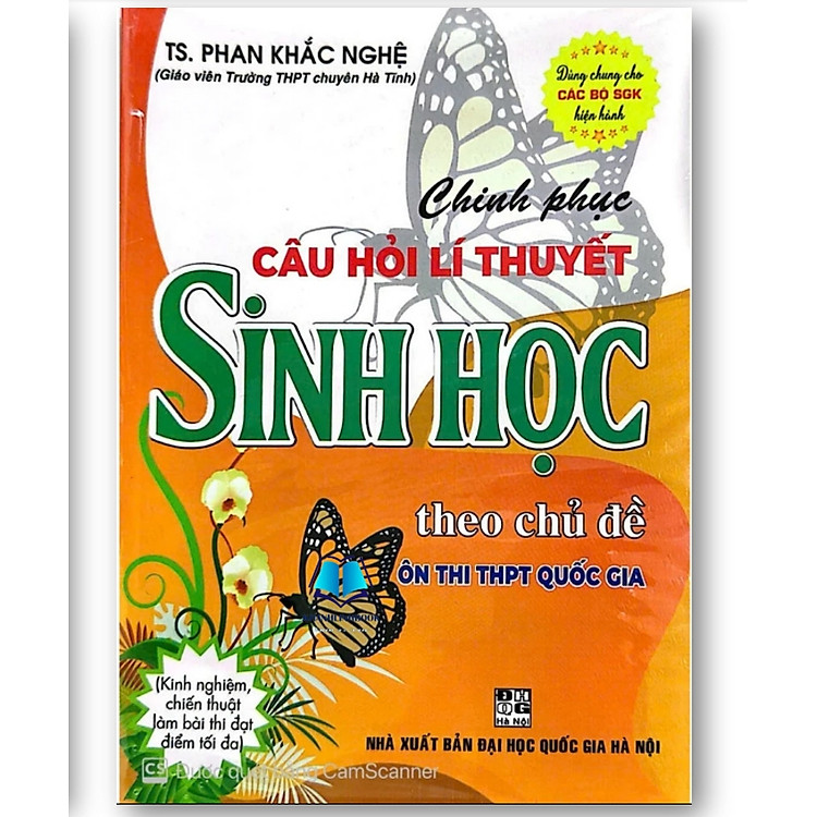 Chinh Phục Câu Hỏi Lý Thuyết Sinh Học Theo Chủ Đề (Ôn Thi THPT Quốc Gia)