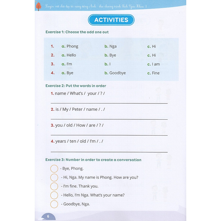 Luyện Viết Chữ Đẹp Từ Vựng Tiếng Anh 3 - Theo Chương Trình Sách Giáo Khoa - Ảnh 4