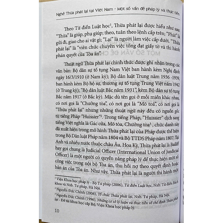 Nghề Thừa Phát Lại Tại Việt Nam - Một Số Vấn Đề Pháp Lý Và Thực Tiễn - Ảnh 7