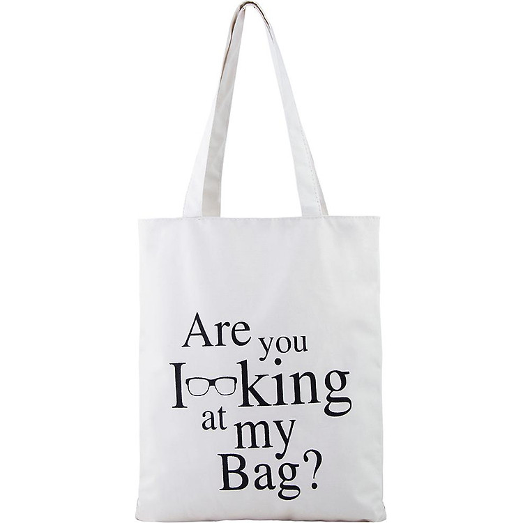 Túi Vải Đeo Vai Tote Bag Are You Looking at My Bag? XinhStore