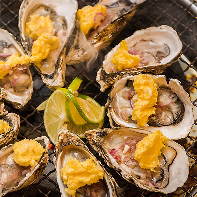 Hell Bull 1- Đai Tiệc Hải Sản Miễn Phí Beer -100 Món Buffet Hải Sản,Cua/Ghẹ,Tôm Càng Xanh,Hàu Pháp