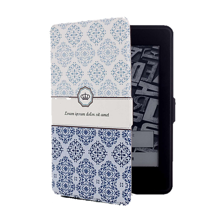 Bao da máy đọc sách Kindle PaperWhite họa tiết hoa văn